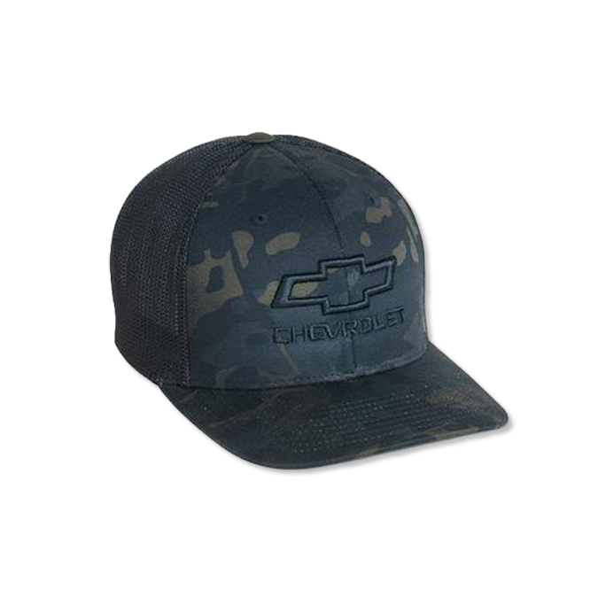 Chevrolet Bowtie Multicam Retro Trucker Cap