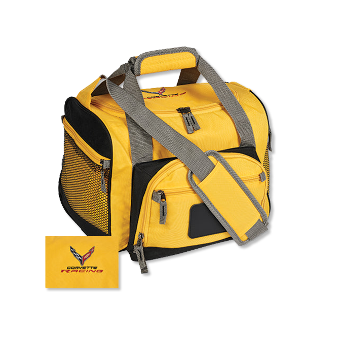 Corvette C8 Racing Duffel 12-Can Cooler Bag