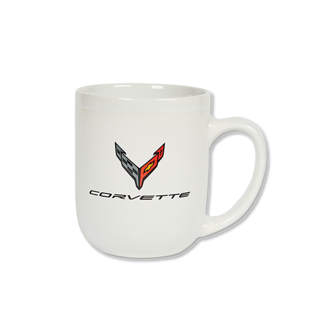 Corvette C8 16oz Carbon Flash Modelo Mug