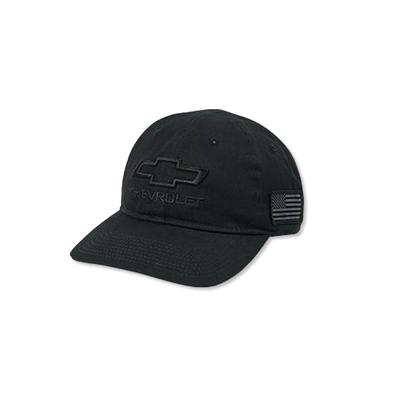 Chevrolet Bowtie Tactical Cap With Flag