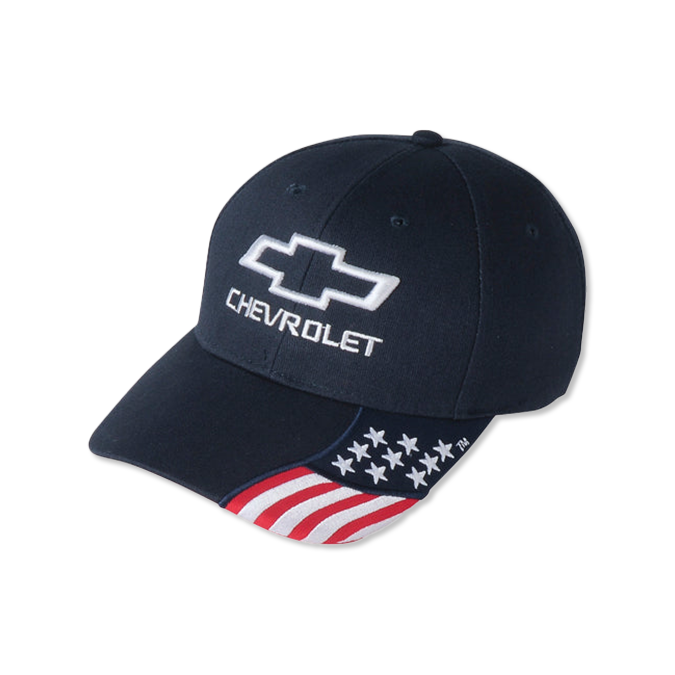 Dark Slate Gray Chevy Bowtie Freedom Cap