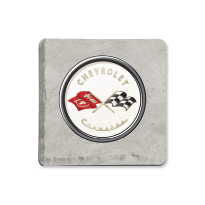Corvette C1 Logo Coaster
