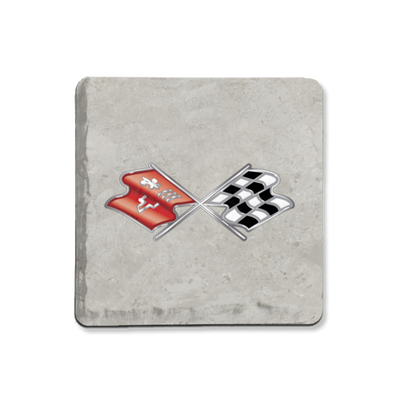 Corvette C3 Logo Coaster