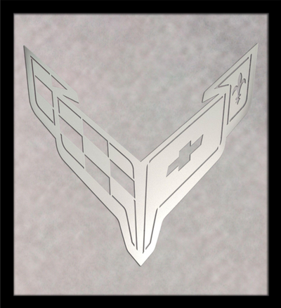C8 Corvette Laser Cut Logo Sign