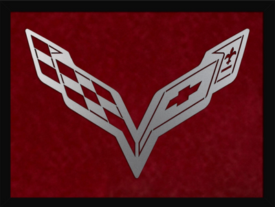 C7 Corvette Laser Cut Logo Sign