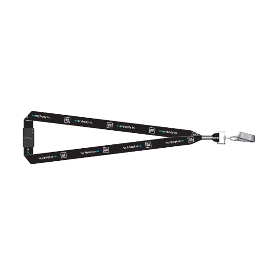 GM EVerybody in. Lanyard *Made In The USA