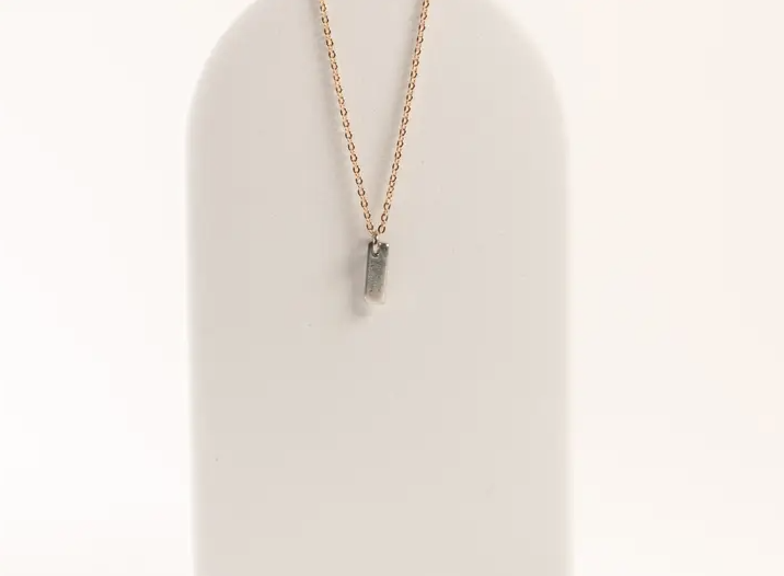 Mend Everyday Tiny Bar Necklace
