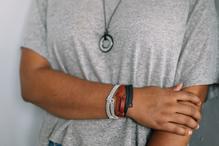 Dark Gray Mend On The Move Layers Trio Bracelet