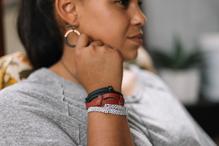 Rosy Brown Mend On The Move Layers Trio Bracelet