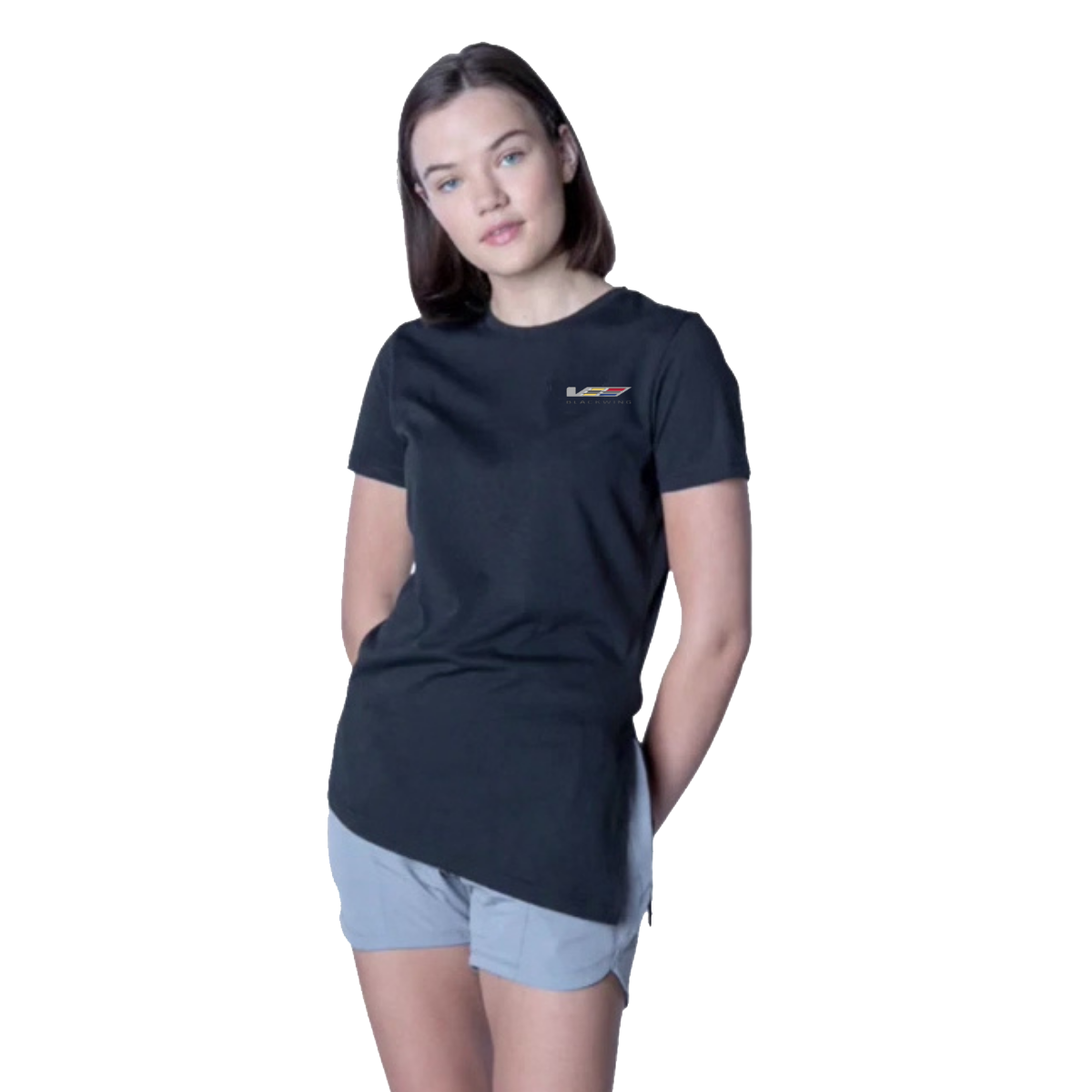 Dark Gray Cadillac Blackwing Women's Birch Tee