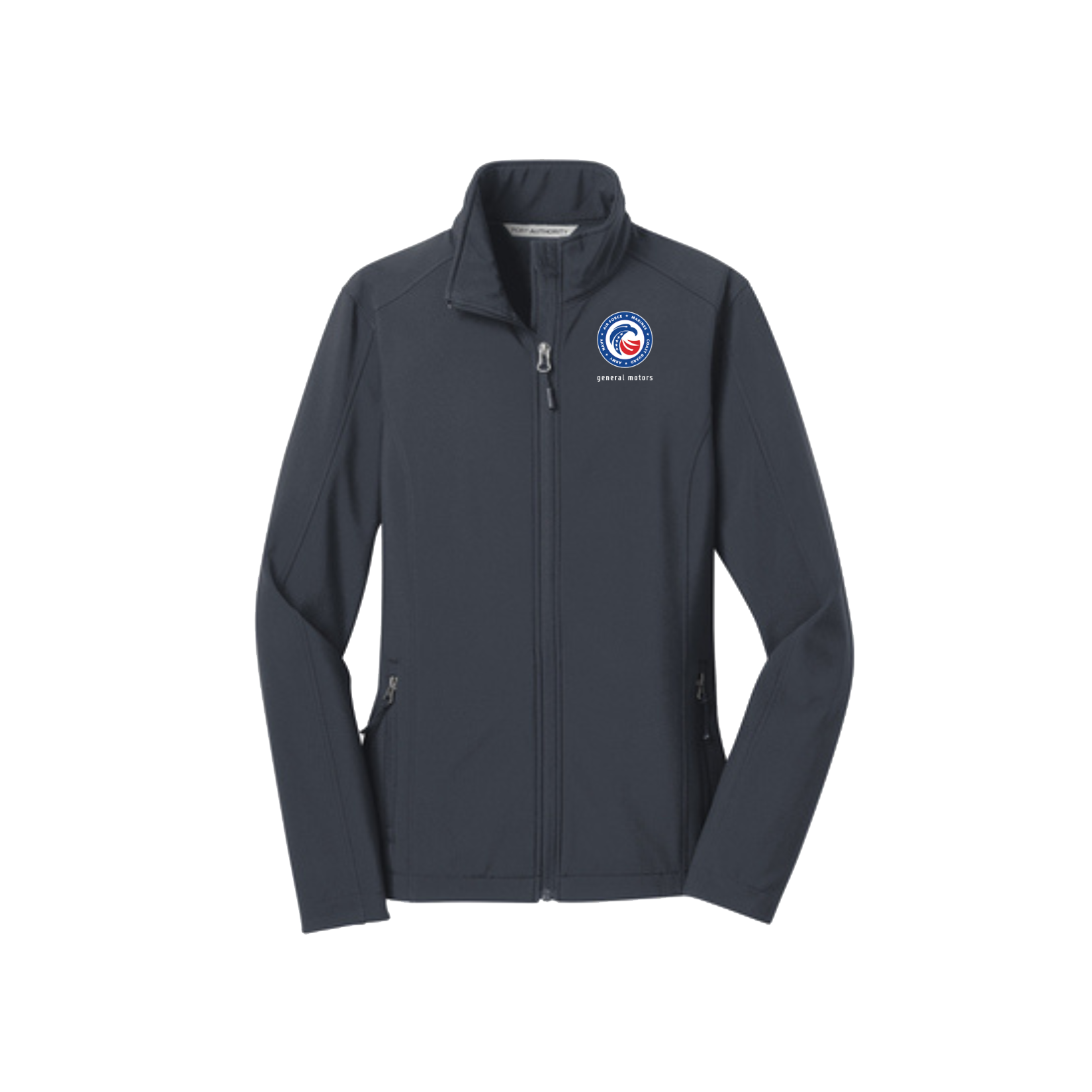 Dark Slate Gray GM Veterans ERG Women's Core Soft Shell Jacket