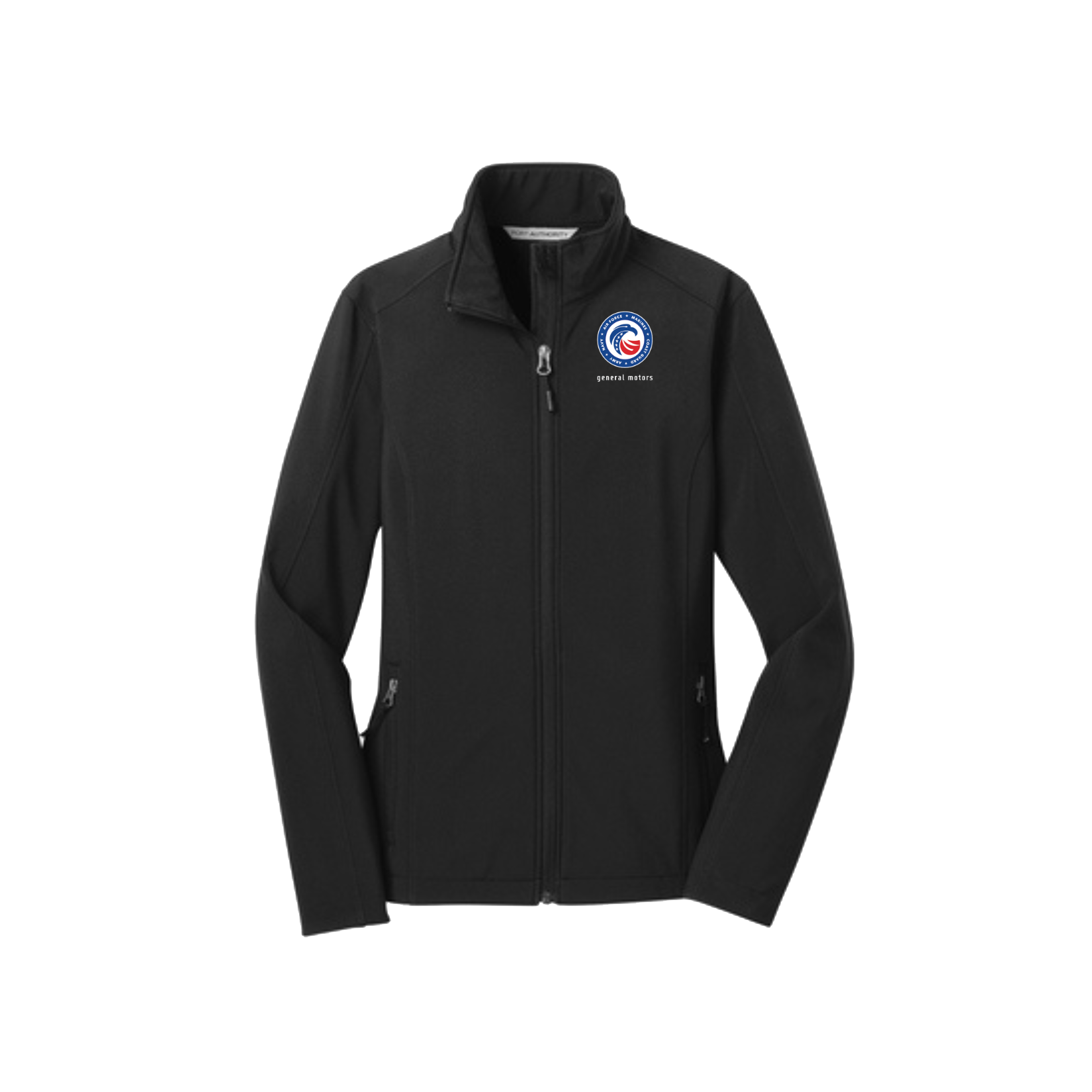 Dark Slate Gray GM Veterans ERG Women's Core Soft Shell Jacket