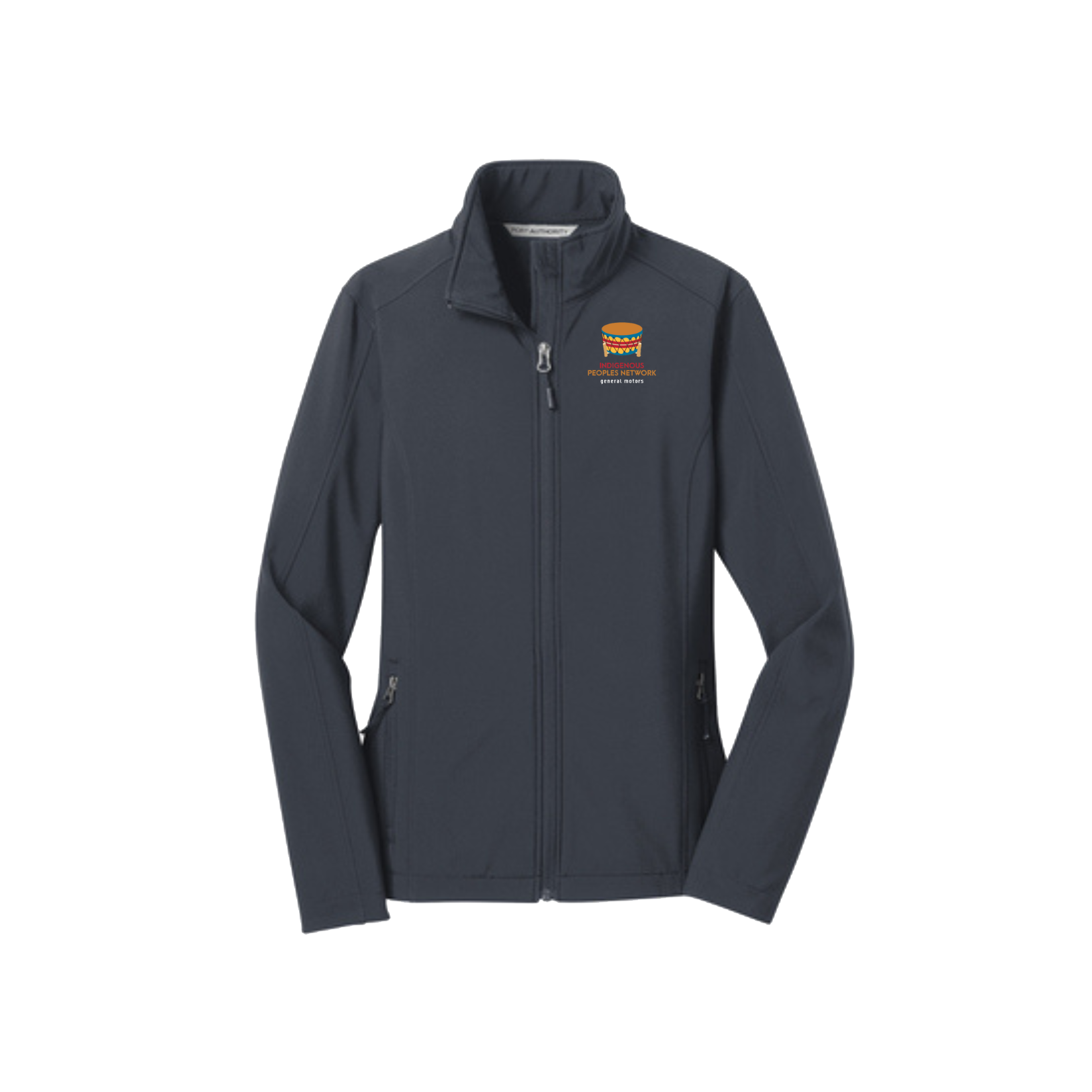 Dark Slate Gray GM Indigenous Peoples Network ERG Women's Core Soft Shell Jacket