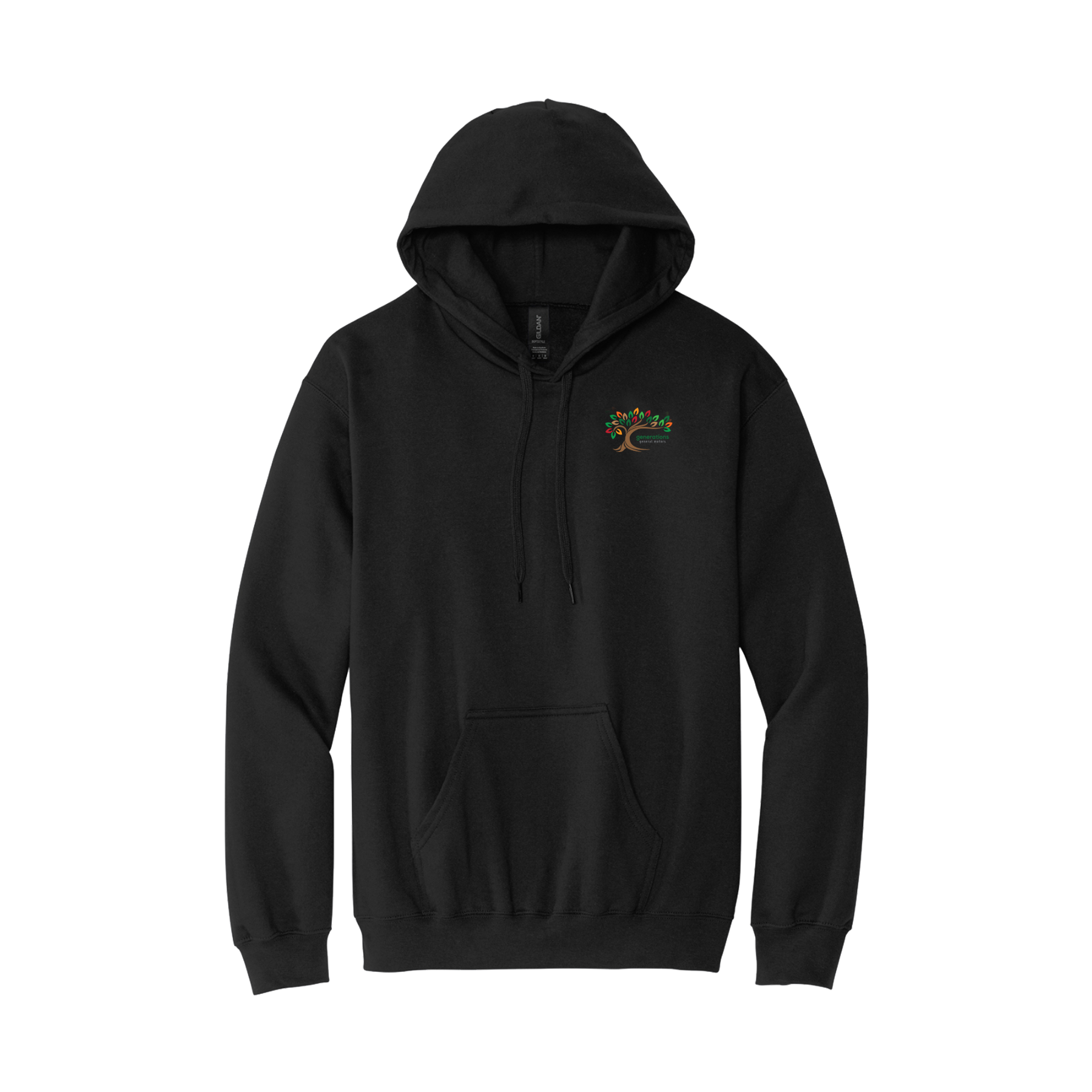 Black GM generations ERG Soft Hoodie