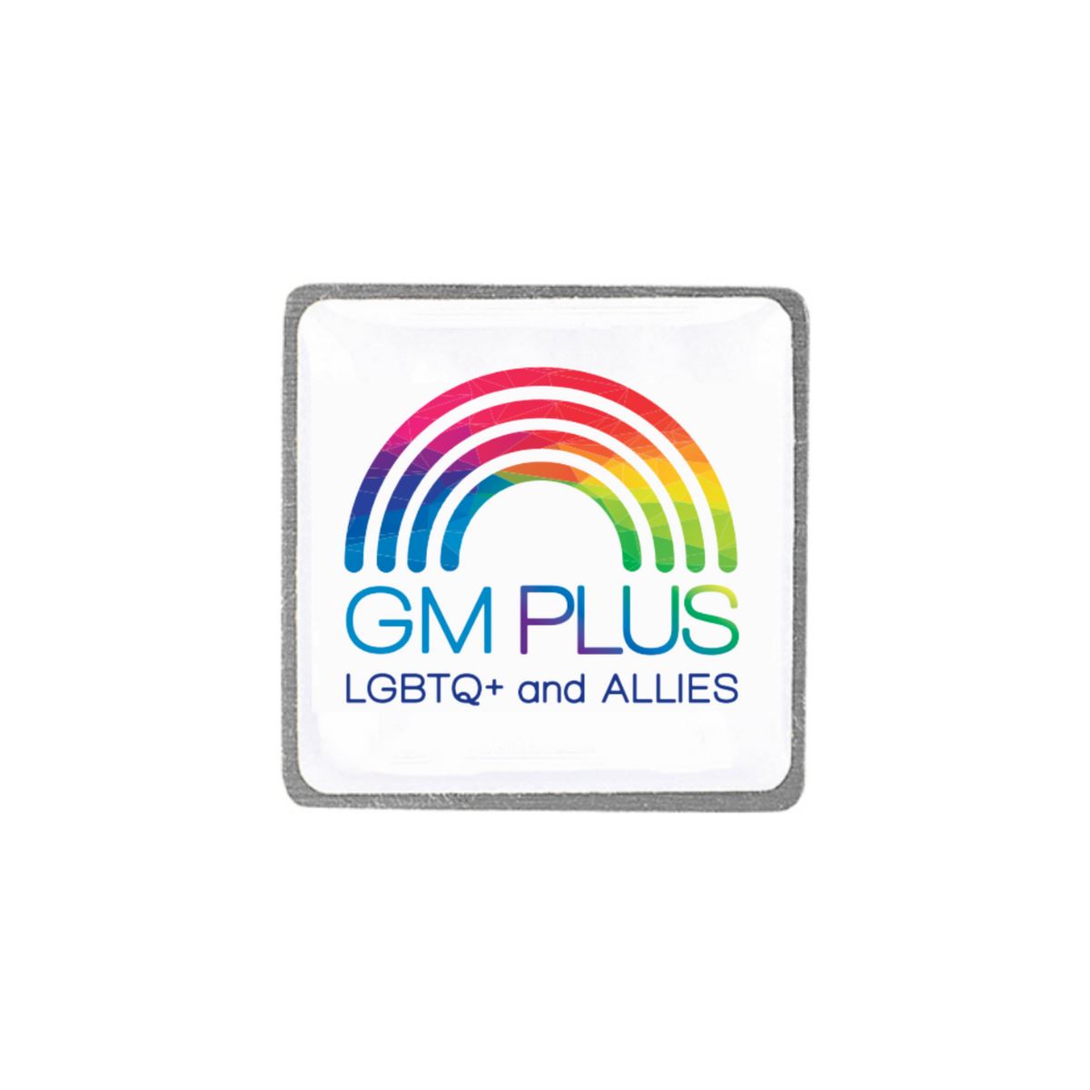 GM PLUS LGBTQ+ and Allies Lapel Pin