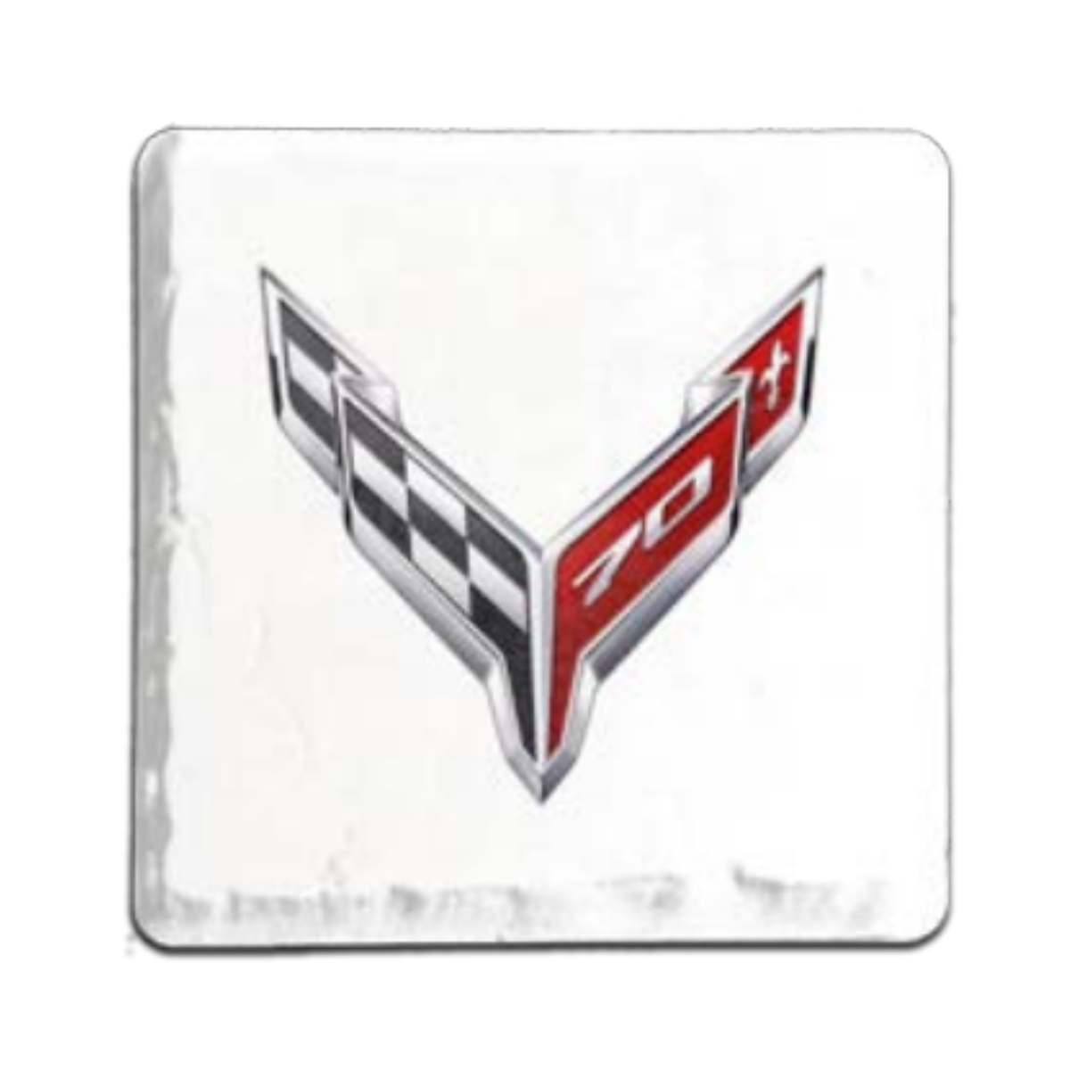 Corvette 70th Anniversary Coaster