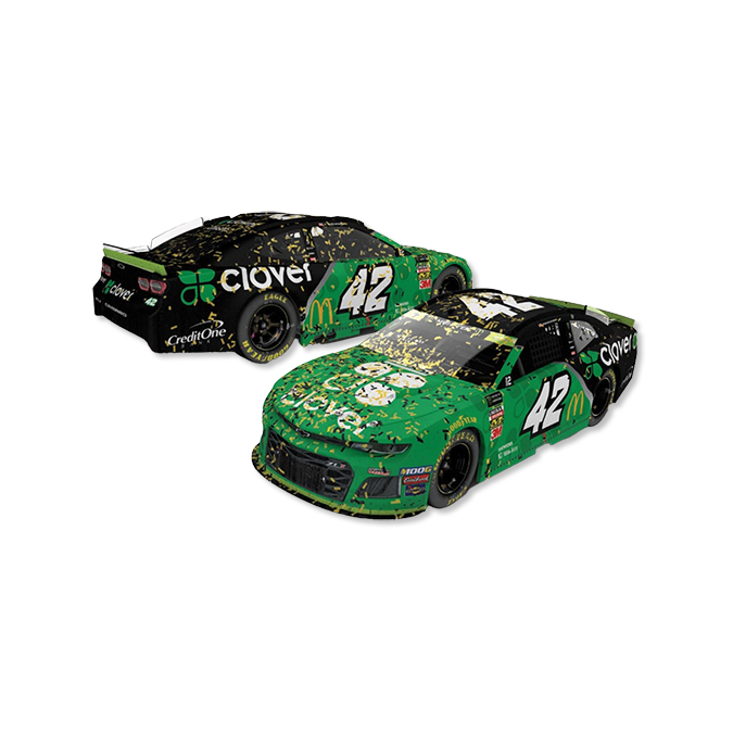 Kyle Larson #42 2019 Clover Dover Win 1:24 Die-Cast