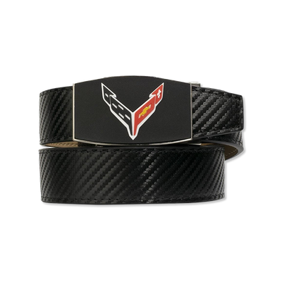 Corvette C8 Aston Carbon STP Ratchet Belt by Nexbelt