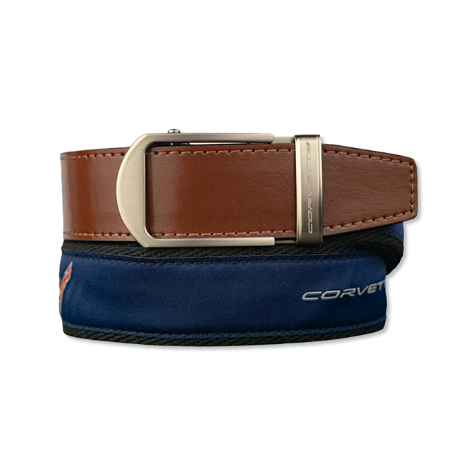 Corvette C8 Ratchet Nylon Belt by Nexbelt