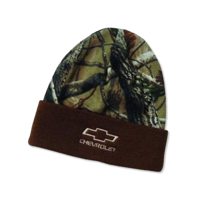 Chevrolet Bowtie Cuff Camo Beanie