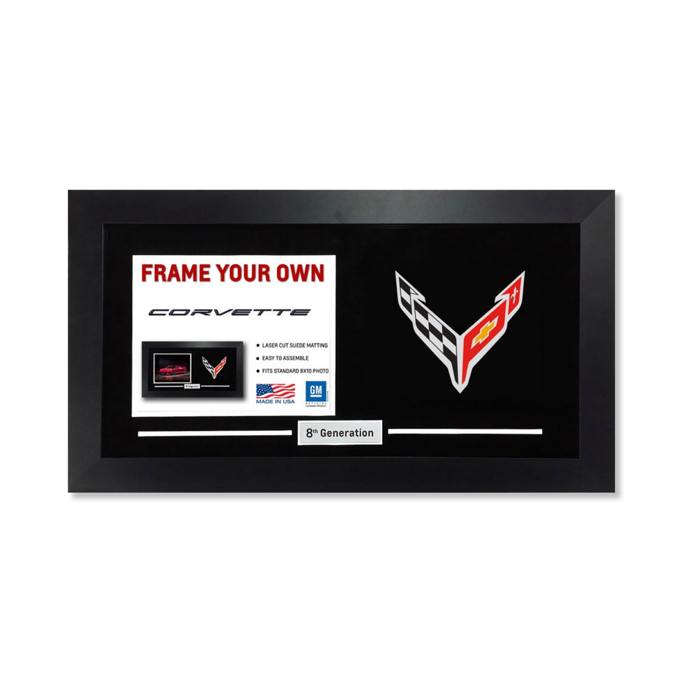 C8 Corvette "Frame Your Own" Picture Frame