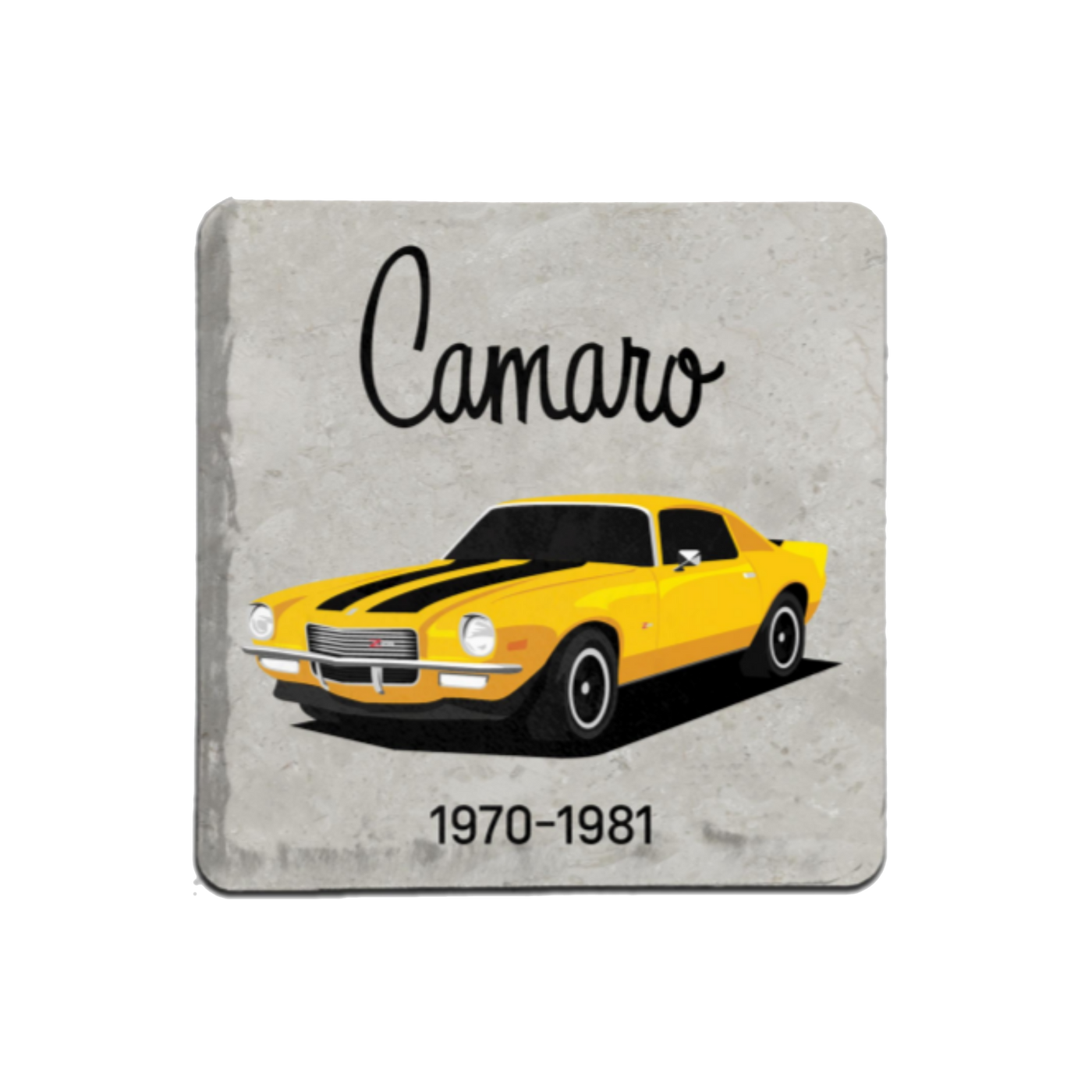 Camaro 1970-1981 Stone Coaster