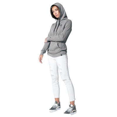 Light Gray Buick New Era® Ladies French Terry Pullover Hoodie