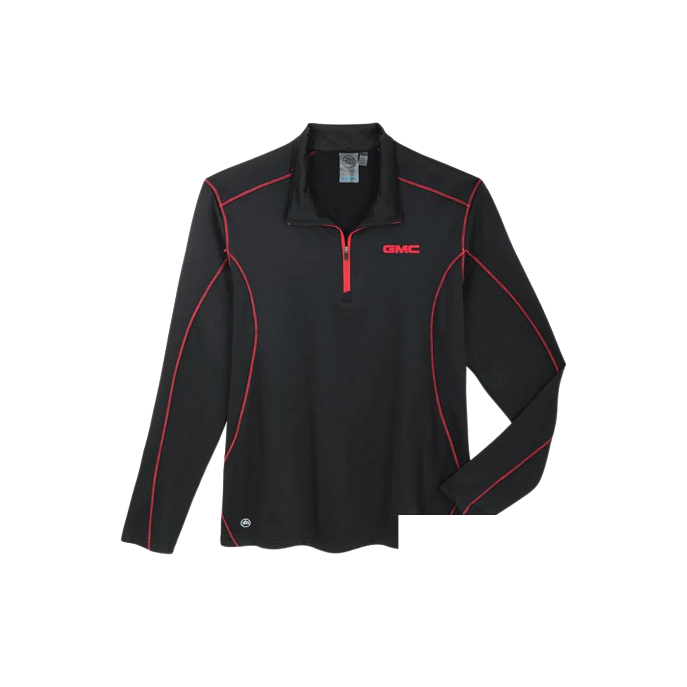 Dark Slate Gray GMC Black/Red Quarter Zip Jacket