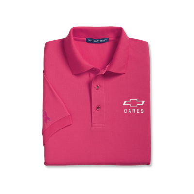 Chevy Cares BCA Ladies Pink Polo