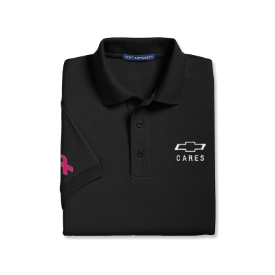 Chevy Cares BCA Ladies Black Polo