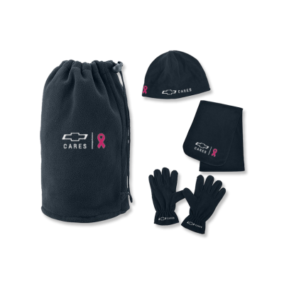 Dark Slate Gray Making Strides Fleece Winter BCA Set