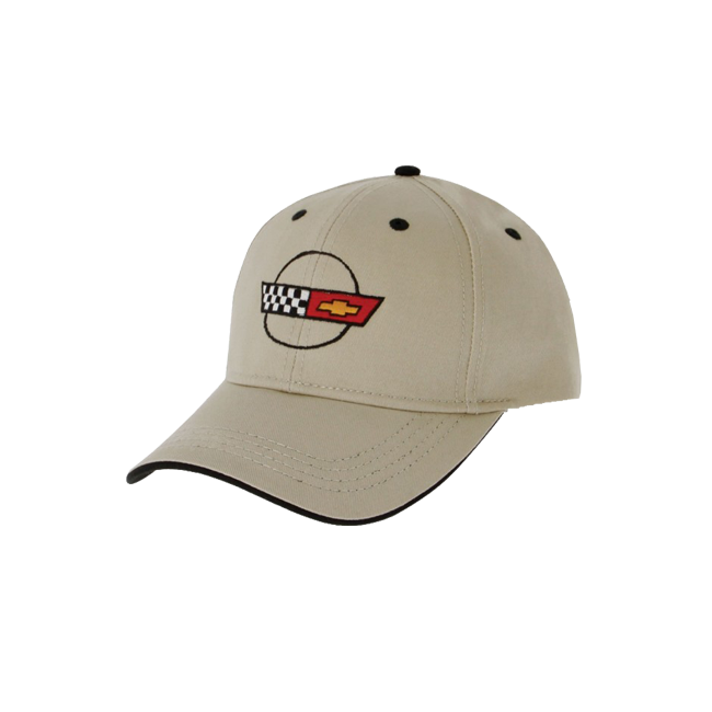 Rosy Brown C4 Corvette Heritage Cap Khaki