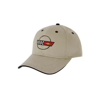 Rosy Brown C4 Corvette Heritage Cap Khaki