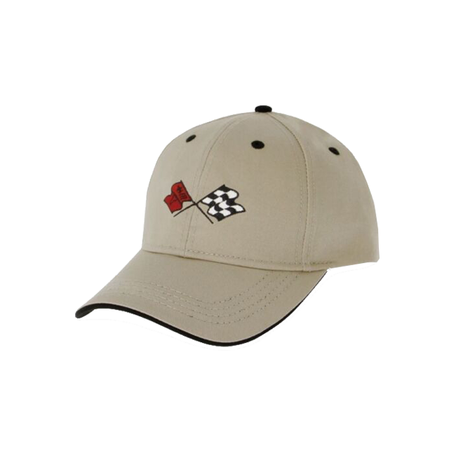 Rosy Brown C3 Corvette Heritage Cap Khaki