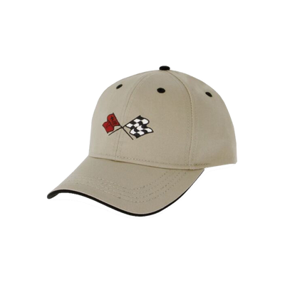 Rosy Brown C3 Corvette Heritage Cap Khaki