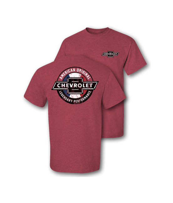 Maroon Chevy Legendary Performance T-Shirt
