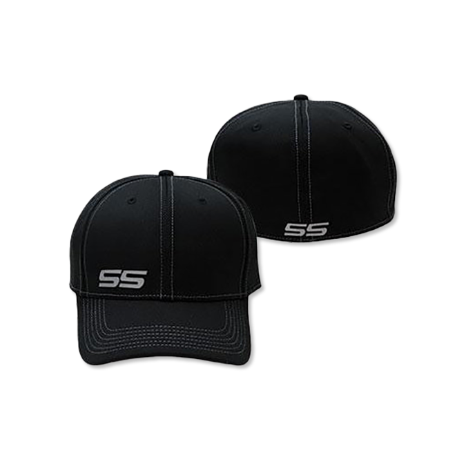 Chevrolet Black Flex Fit SS Hat