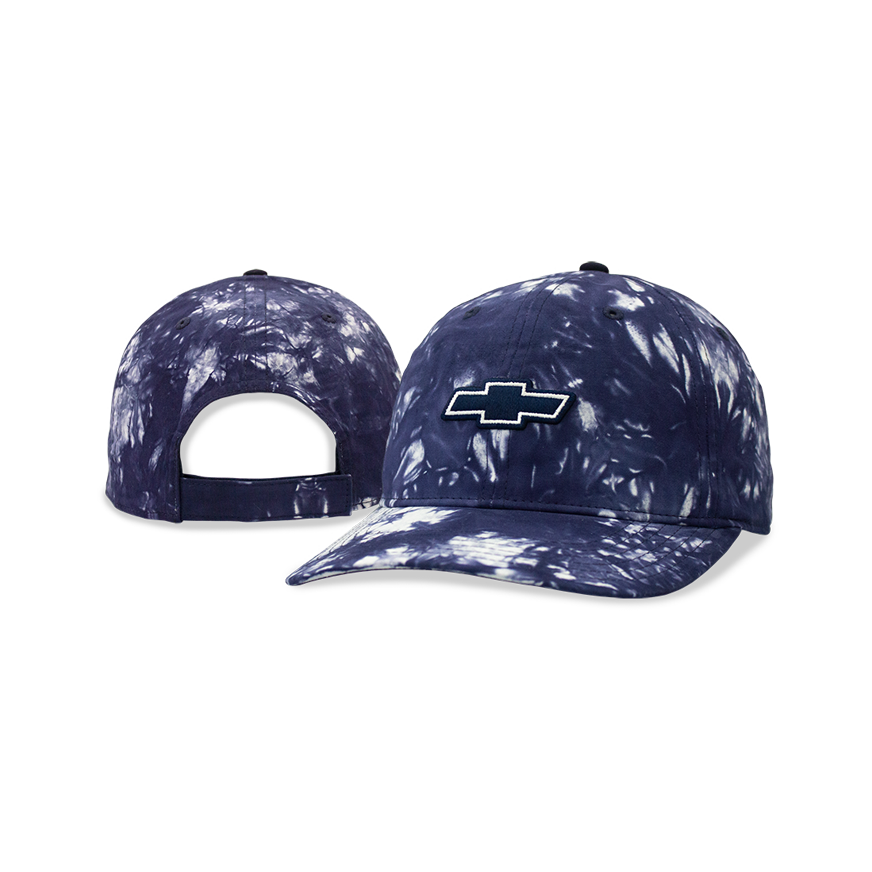 Dark Slate Gray Chevrolet Tie-Dye Heritage Bowtie Cap