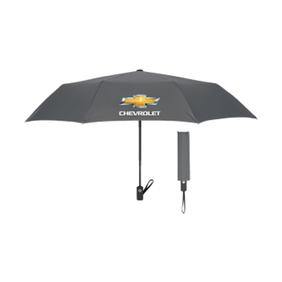 Dim Gray Chevrolet Collapsible Umbrella