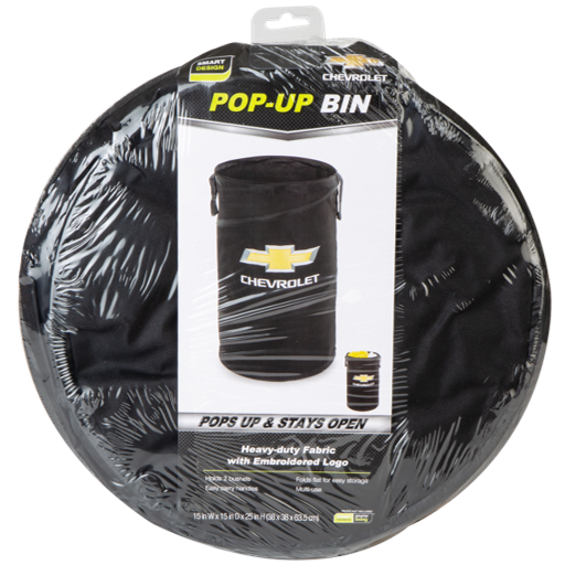 Dark Slate Gray Chevrolet Pop-Up Spiral Bin