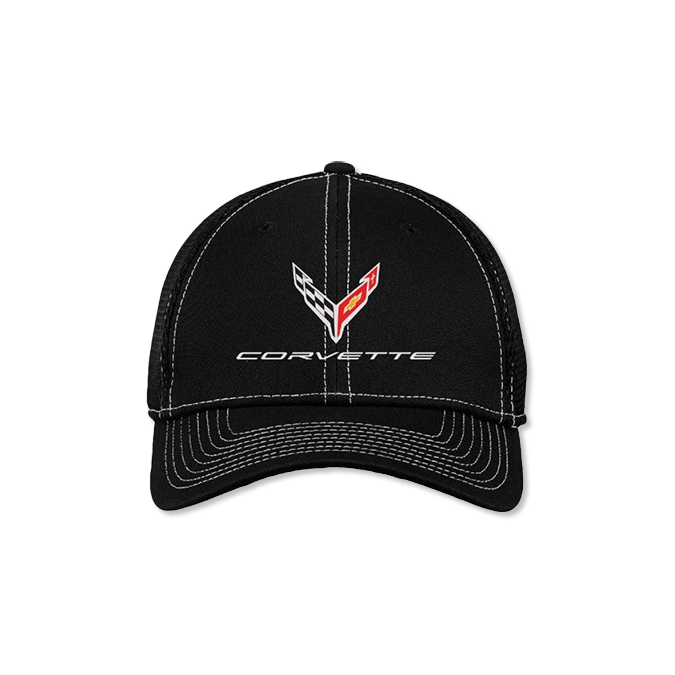 C8 Corvette New Era Stretch-Mesh Cap