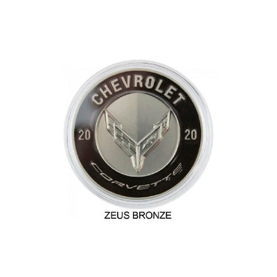 Dark Gray 2020 Corvette Commemorative Coin
