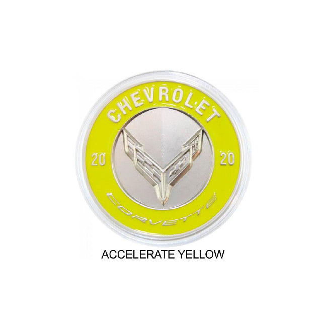 Light Gray 2020 Corvette Commemorative Coin