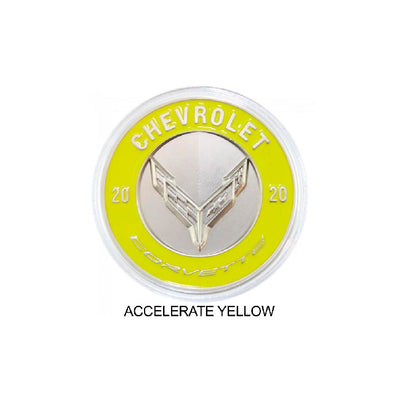 Light Gray 2020 Corvette Commemorative Coin