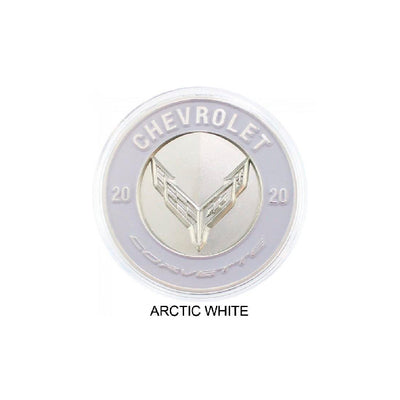 Light Gray 2020 Corvette Commemorative Coin