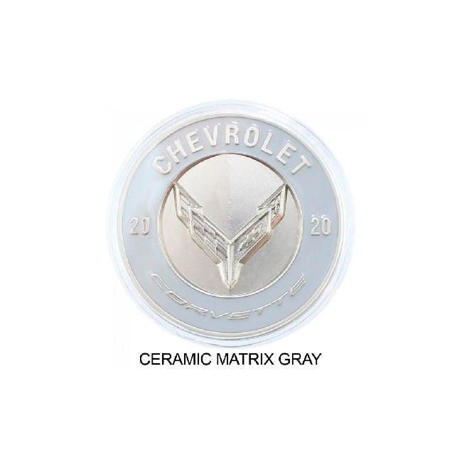 Light Gray 2020 Corvette Commemorative Coin