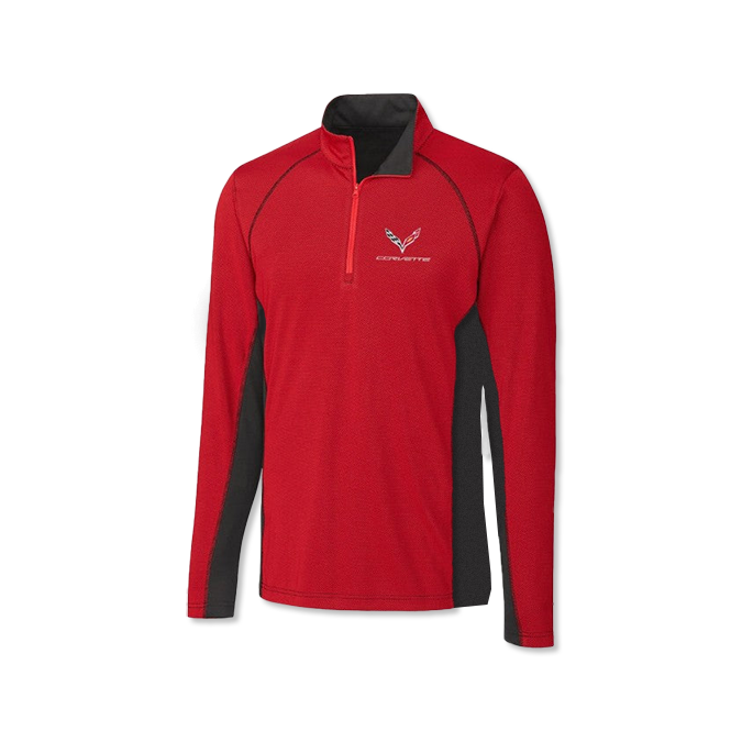 Corvette C7 Colorblock Quarter-Zip