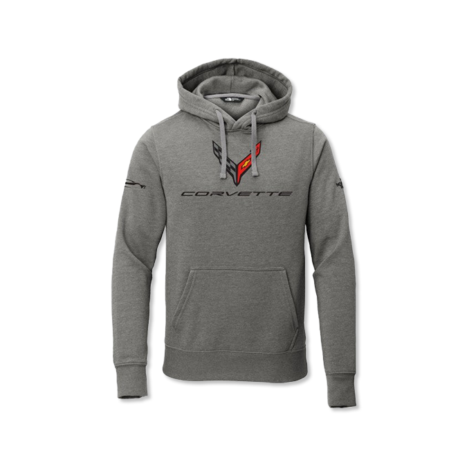 Corvette C8 North Face Hooded Pullover