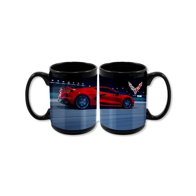 Corvette C8 Stoneware 15oz Mug