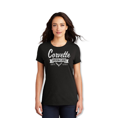 Corvette C7 Women's American Classic Tee